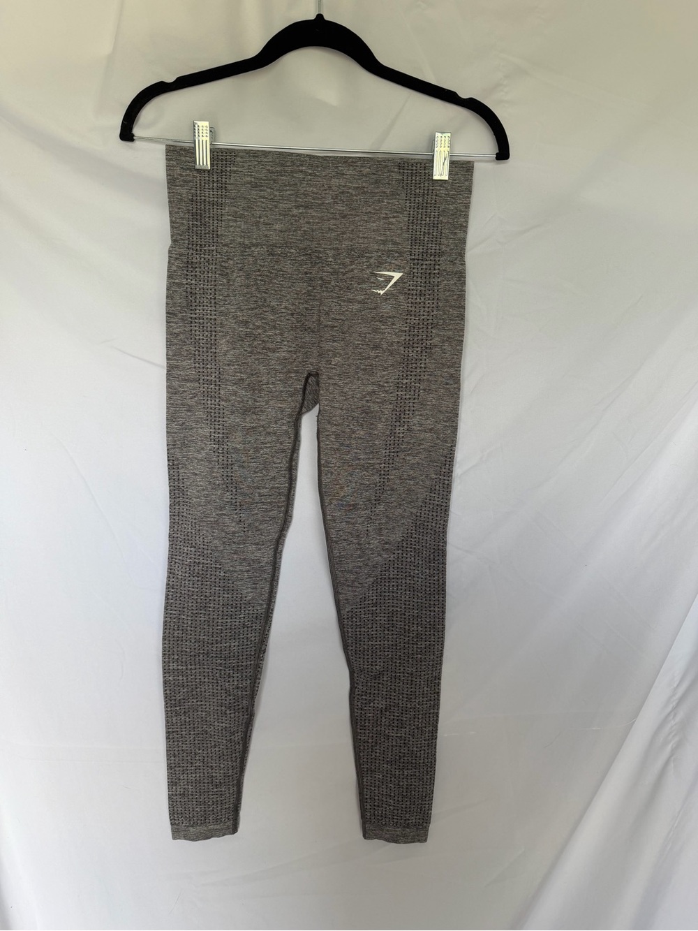 Gymshark Seamless High-Waist Leggings in Charcoal Gray